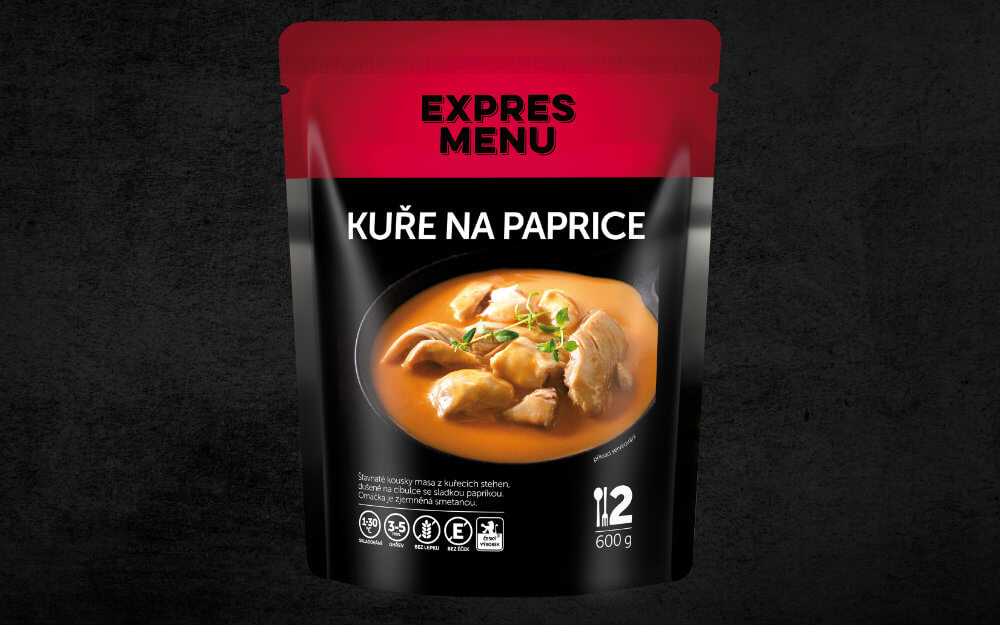 detail Kuře na paprice 600 g