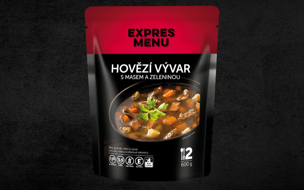 detail Beef Broth with Vegetables 600 g