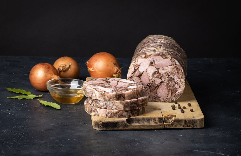 detail Turkey terrine