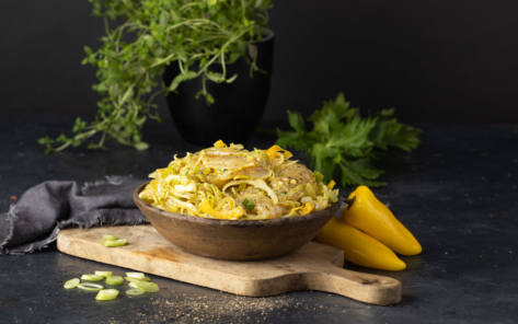 Chicken stir-fry with vegetables