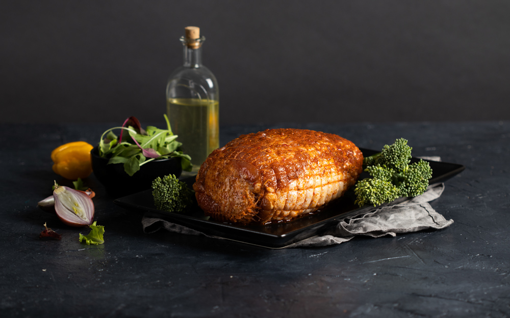 detail Turkey roulade