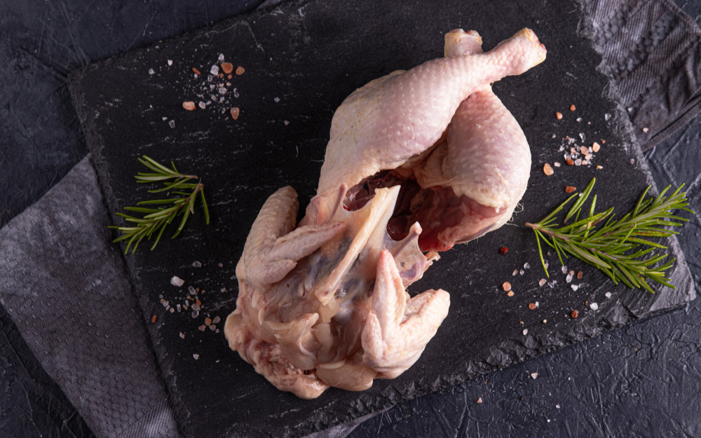 detail Kuře bez prsou