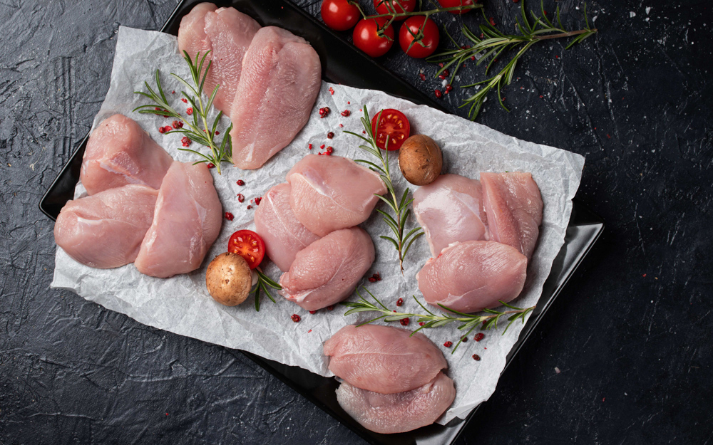 detail Turkey tenderloin medallions 
