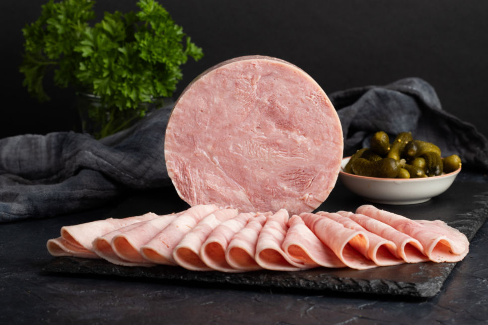 detail Krůtí šunka