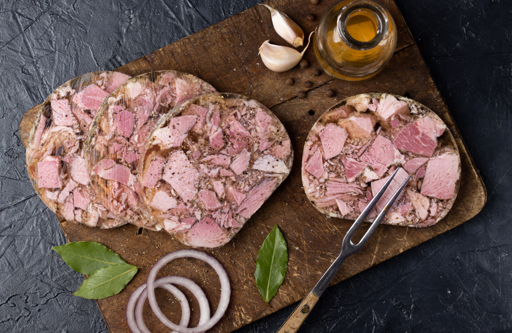 detail Pork terrine