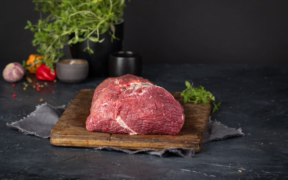detail Strip loin steak